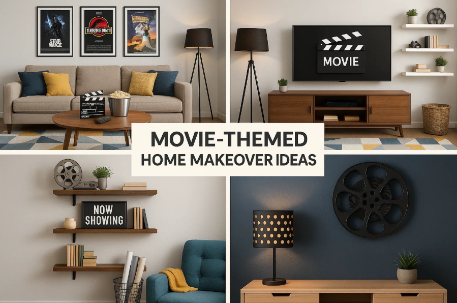 Movie-Themed Home Makeover Ideas for Film Lovers