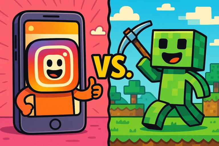 INFOGRAPHIC: Minecraft Over Social Media: Parents Redefine Kids’ Screen Time