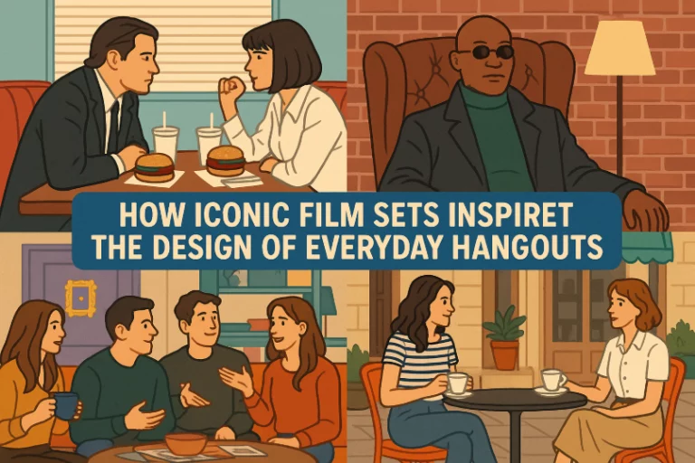 How Iconic Film Sets Inspire the Design of Everyday Hangouts?