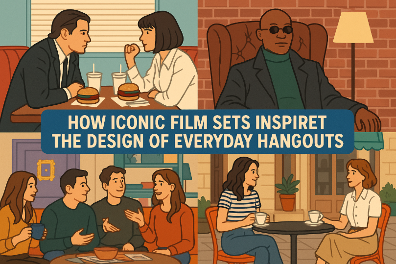 How Iconic Film Sets Inspire the Design of Everyday Hangouts?