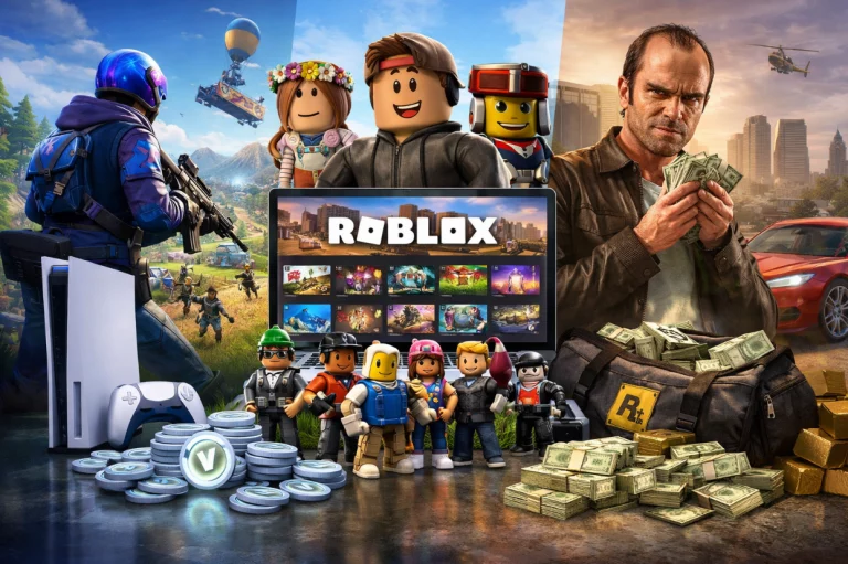 INFOGRAPHIC: How Fortnite, Roblox, and GTA V Locked Down the U.S. Market
