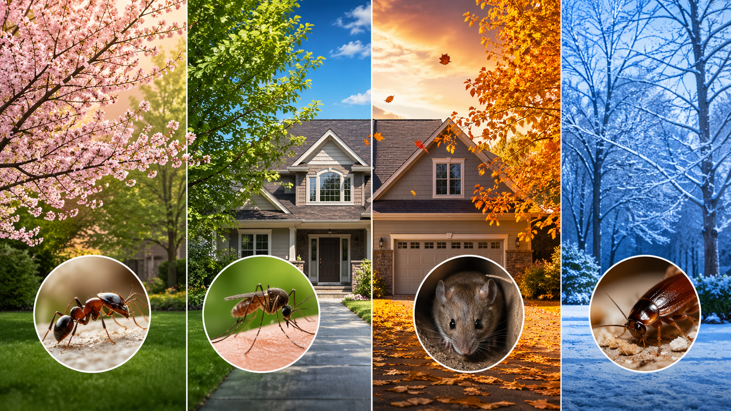 How Do Seasonal Changes In Cypress TX Affect Pest Activity In Your Home? 