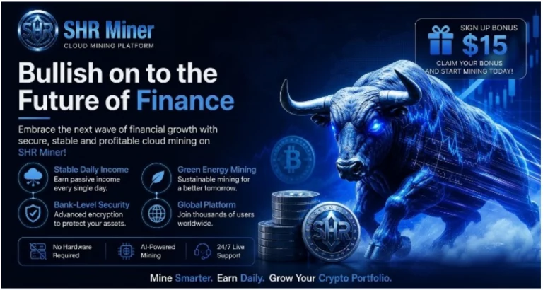SHR Miner Has Launched a Free Cloud Mining Service