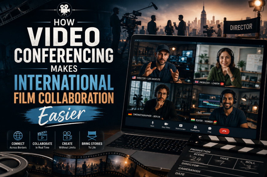 How Video Conferencing Makes International Film Collaboration Easier