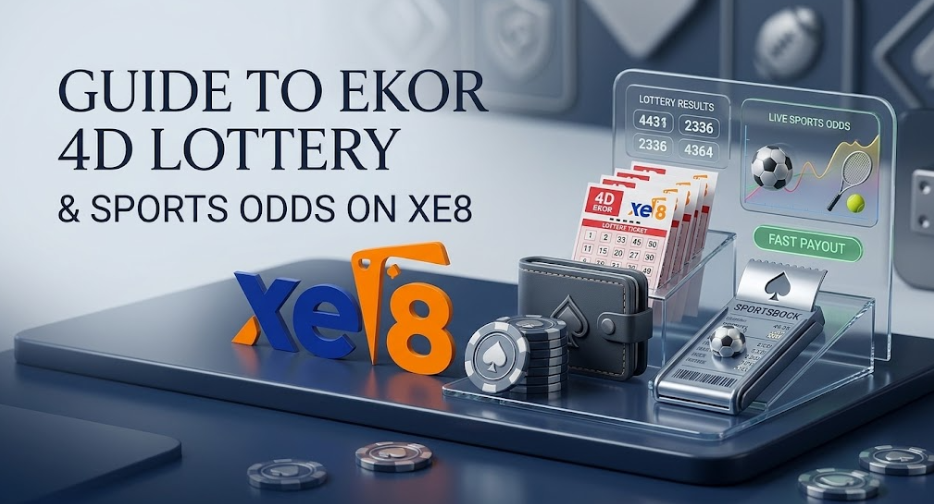 Guide to EKOR 4D Lottery and Sports Odds on XE8
