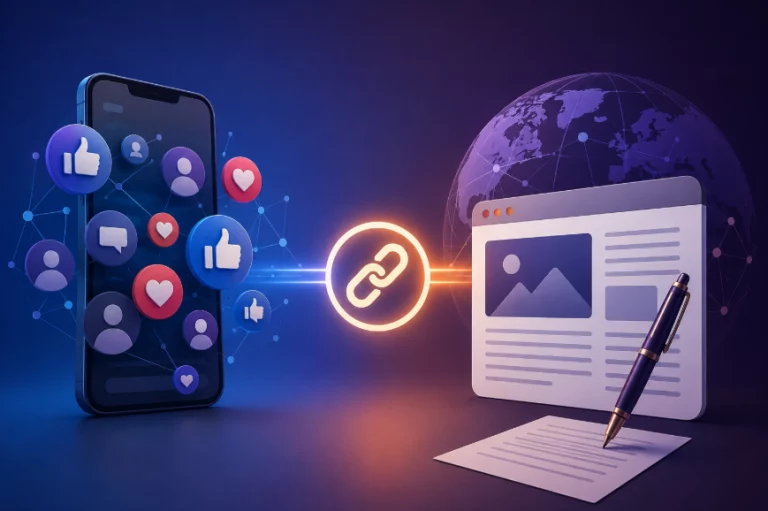 How Social Engagement and Guest Posting Work Together to Build Online Authority in 2026