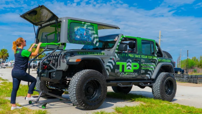 How Can a Jeep Top Lift Improve Garage Storage?
