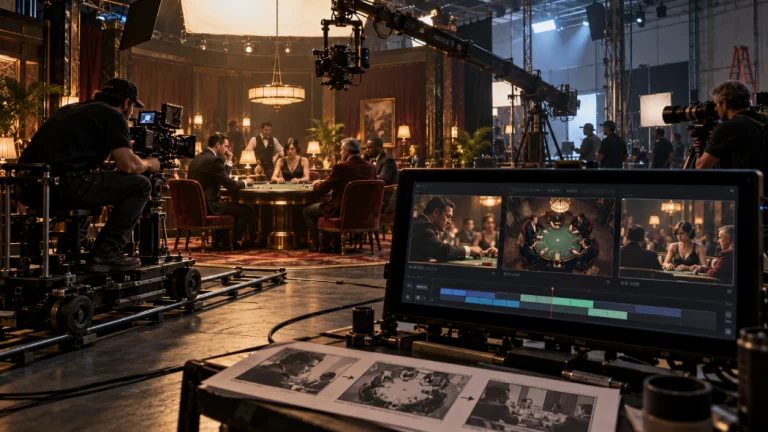How Camera Angles and Editing Bring Casino Scenes to Life